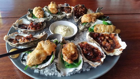 drift oysters - seafood in Eden